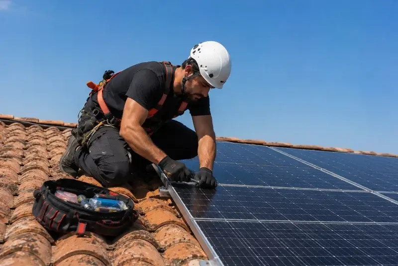 Maintenance et monitoring de panneaux solaires à Mordelles