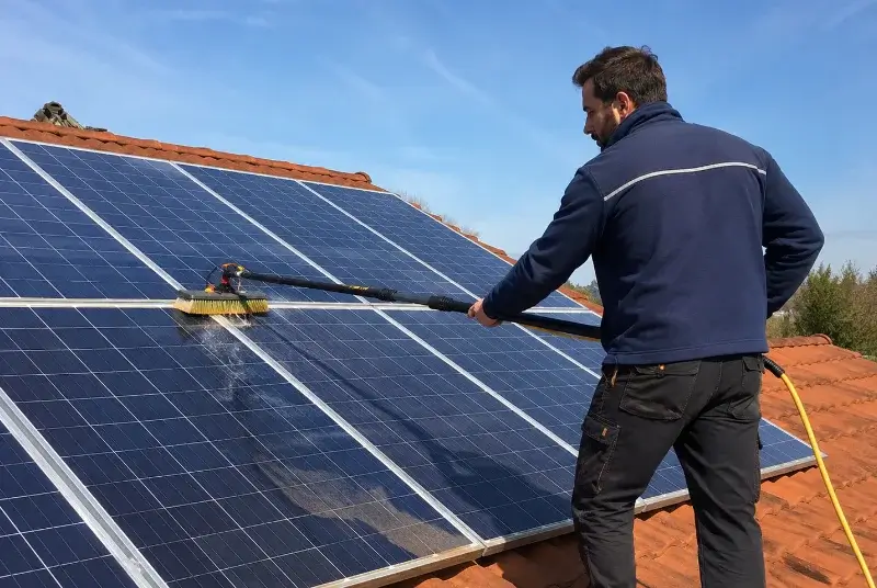 Nettoyage et entretien de panneaux solaires à Mordelles