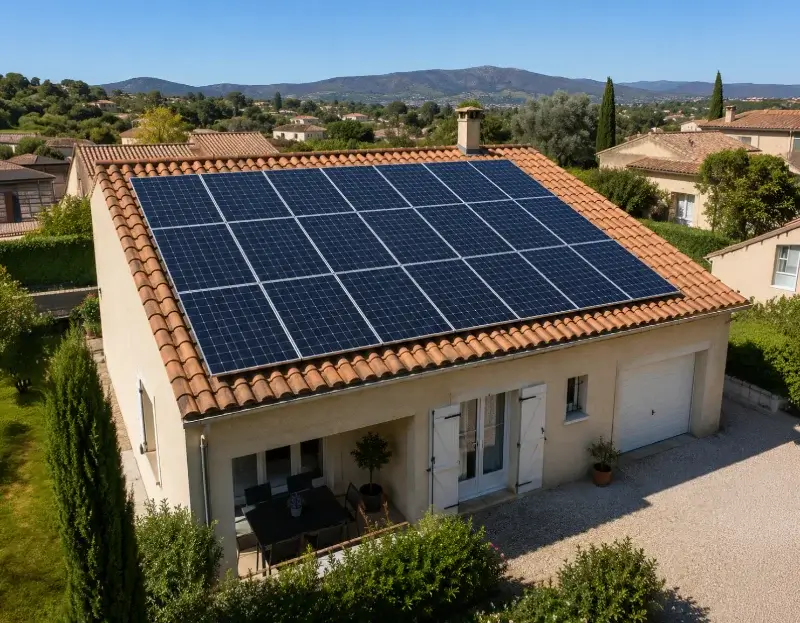 Prime à l'autoconsommation panneaux solaires Mordelles — aide financière de l'État